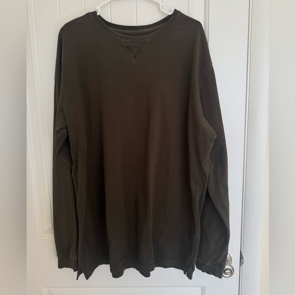 Vintage Woolrich Dark Green Long Sleeve Shirt